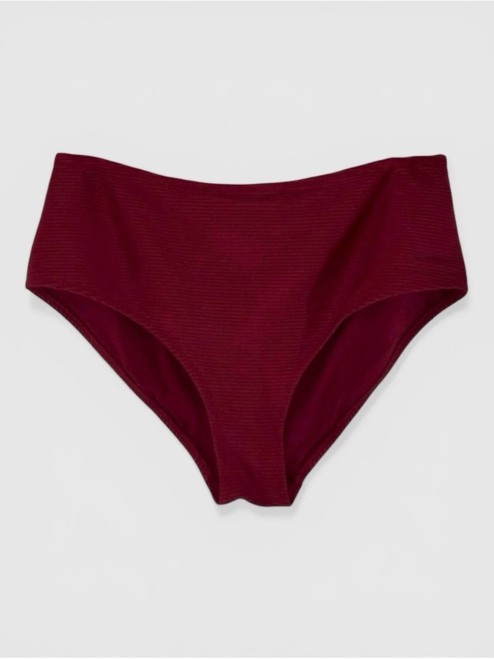 810 10/$50🏄🏻‍♀️ Old Navy High Waisted Swimsuit Red Bottom